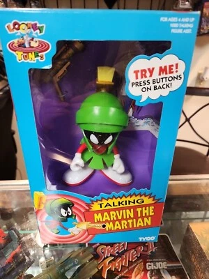 Vintage Talking MARVIN THE MARTIAN Looney Tunes Tyco Vintage 1993 NIB New   - Image 1 of 4