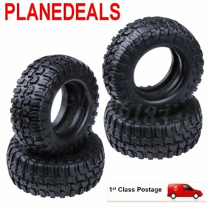 4 Stck. RC 1/10 Rock Crawler Reifen mit Schaumstoffeinsätzen OD: 96 mm ID: 52 mm Breite: 36 mm - Bild 1 von 2