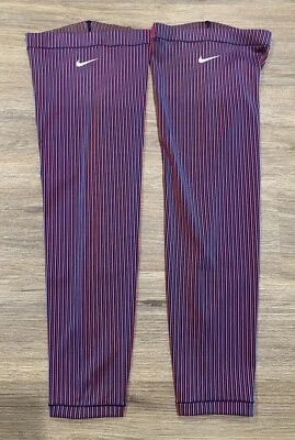 Nike Pro Elite Mangas para Correr Juegos Olímpicos Azul Rojo Hecho en EE. UU. BV1323-XXX Talla L Foto 1 de 4