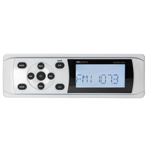 MB QUART MDR2.0W Marine Boat AM/FM Receiver w/Bluetooth/USB/RCA in White - Picture 1 of 7