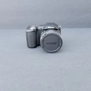 NIB Nikon COOLPIX L100 10.0MP Digital Camera(BLK) 15x Zoom + Case/ TTD - Picture 1 of 24
