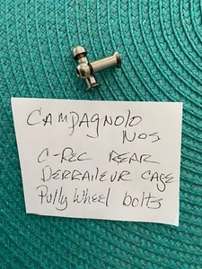 Campagnolo NOS Rear Derraileur Pully Wheel Cage Holding Bolts - Bild 1 von 2