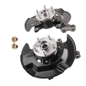 Pair Front Wheel Bearing & Hub Assembly with Knuckle For TOYOTA MATRIX 698-380 - Picture 1 of 12