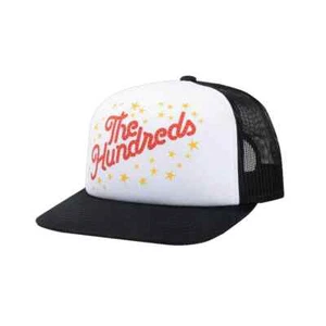 The Hundreds "Lights Slant" Snapback Trucker Hat (Black) Adjustable Cap - Picture 1 of 2
