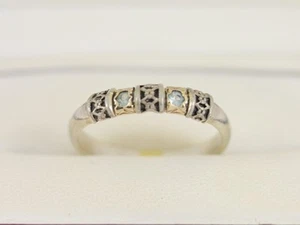 Ladies Ring Sterling Silver Stunning Size O 925 2.2g AR81 - Picture 1 of 4