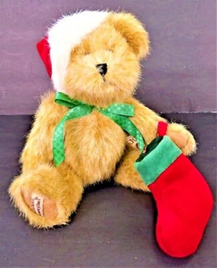 BOYDS Teddy Bear "Carol Novembear" Cracker Barrel Christmas Bear  - NEW - Picture 1 of 6