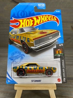 Hot Wheels 67 Camaro Dream Garage Gold xploraf 139 1967 CHEVY - Image 1 of 3
