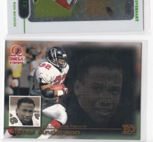JAMAL ANDERSON 1999 OMEGA EO-RITRATTI INSERTO CARTA - PRENDI QUESTA DOLCE CARTA OGGI!! - Foto 1 di 24