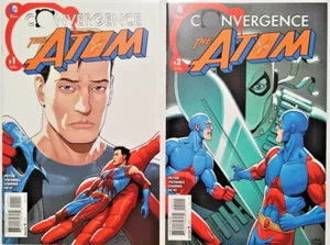 CONVERGENCE : THE ATOM COMPLETE COMIC SET #1-2  DC  2015  NICE!! - Picture 1 of 3