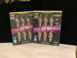 TWO (2) NEW SEALED FEIT ELECTRIC LED 2700K SOFT WHITE 40W N.R - Picture 1 of 5