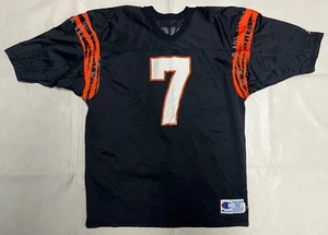 CINCINNATI BENGALS #7 JOE KLINGLER SIZE 52 CHAMPION JERSEY NFL FOOTBALL RARE VTG - Picture 1 of 5