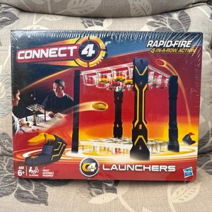 Connect 4 Launchers Rapid Fire 4 In A Row Action Game By Hasbro 2012 New * - Picture 1 of 10
