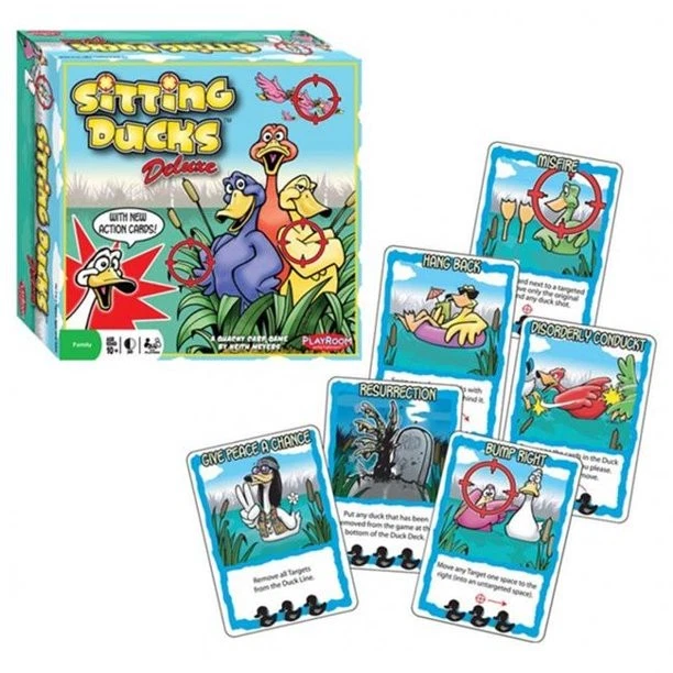 Juego de cartas Sitting Ducks Deluxe Foto 1 de 1