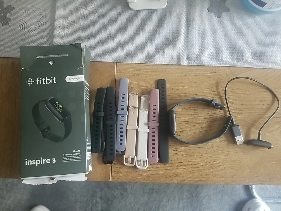 Google Fitbit Inspire 3 Aktivitätstracker Fitness-Tracker Fitness Uhr Sportuhr - Bild 1 von 1