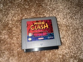 Mario Clash (Nintendo Virtual Boy) Authentic Game Cartridge Only! Tested!
