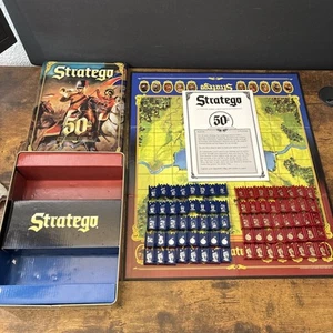 Stratego 50th Anniversary Edition Collectors Tin Box Complete Set 2011 - Picture 1 of 12