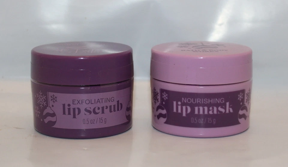 Bath & Body Works Sugar Plum Candy Lip Mask & Scrub Set - Image 1 of 1