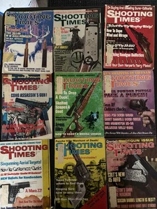 Vintage Shooting Times 1970 Year Lot 9 Issues VTG Firearms~Hunt Trap Ranch - Bild 1 von 5