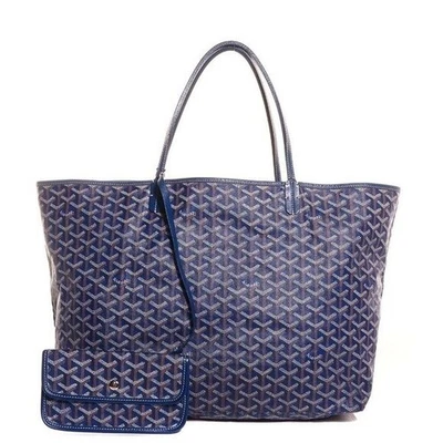Bolso de hombro Goyard Saint Louis GM azul St Louis Foto 1 de 4