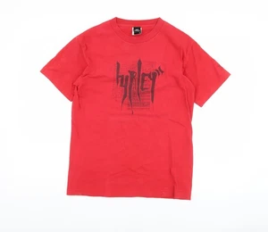 Hurley Men's Red Graphic Print T-Shirt S - Picture 1 of 12