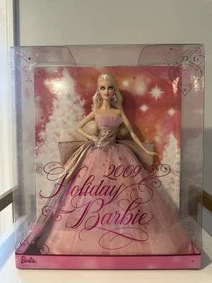 NUEVO 2009 Vacaciones Barbie Muñeca Rubia Rosa Vestido 50 Aniversario Mattel Foto 1 de 4