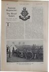 1915 WW1 ARTICLE & PICS ROYAL SUSSEX REGIMENT IN CAMP FOOTBALL TEAM TUG OF WAR