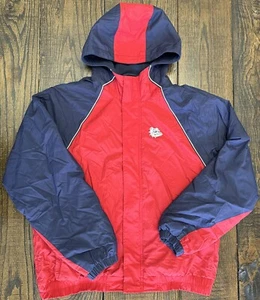 Red Oak Gonzaga Bulldogs Mens Large Embroidered Full Zip & Button Winter Jacket - Picture 1 of 24