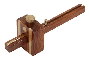 6" High Quality Mortice Marking Gauge Carpenters Woodworking Tool Brass Door - Picture 1 of 1