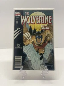 The Wolverine Saga Book #1  Marvel Comics 1989 Newsstand - Picture 1 of 11
