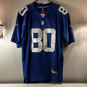 New York Giants Victor Cruz #80 NFL Stitched Football Jersey Size 48 Blue NY RbK - Picture 1 of 6