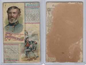 N114 Duke, History Of Generals, Civil War, 1888, Polk, Leonidas - Picture 1 of 1