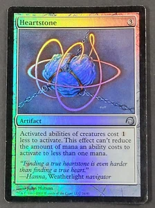 MTG - 1x Heartstone - Premium Deck Series Slivers - LP/NM -Foil Magic - #26 2009 - Picture 1 of 6