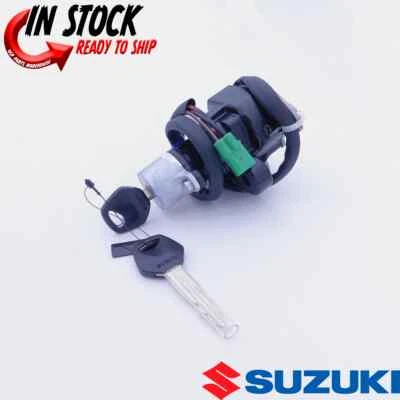 NEW OEM SUZUKI GSX-R 1000 SV650 SV1000S IGNITION SWITCH 2 KEYS 37100-16G01  - Image 1 of 4