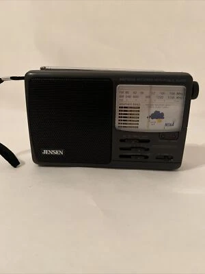Jensen MR-600 AM/FM Weather Band Radio w/ Public Alert NOAA 7 Channels - Image 1 of 4