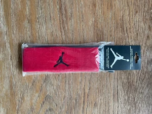 NEW Nike Jordan Jumpman Headband Unisex Gym Red/Black - Picture 1 of 1