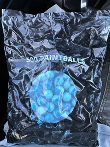 Triumph Paintball Bag of 500 Blue, Two tone, NEW! - Picture 1 of 2