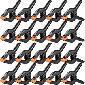 20 Packungen Federklemmen, 3,5 Zoll Federklemmen Schwerlast für Handwerk und Beruf - Bild 1 von 12