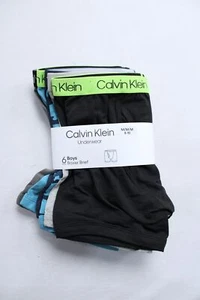 Calvin Klein Boy's 6 Pack Cotton Stretch Boxer Brief TS8 Multicolor Medium NWT - Picture 1 of 5