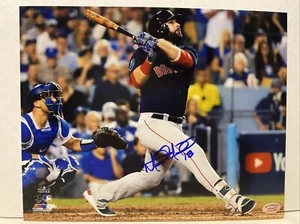Mitch Moreland Signed Boston Red Sox 8x10 Photos COA - Picture 1 of 4