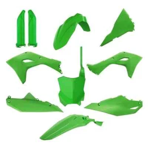 Kit de protectores de horquilla de plástico Polisport KAWASAKI KX450F 2024 Inc VERDE - Imagen 1 de 1