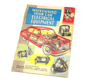 MAINTAINING YOUR ELECTRICAL EQUIPMENT BROCHURE 50S RETRO GUIDE HANDBOOK VINTAGE - Picture 1 of 6