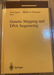 Genetic Mapping and DNA Sequencing: T. Speed & Michael Waterman / Rare Classic! - Picture 1 of 5