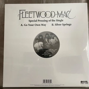 FLEETWOOD MAC 12" VINYL 45 - Go Your Own Way/Silver Springs ~ Only 1000 made - Picture 1 of 3