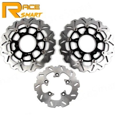 Front Rear Brake Rotors For Suzuki GSXR600 GSXR750 2006 2007 GSXR1000 2005-2008 - Image 1 of 4