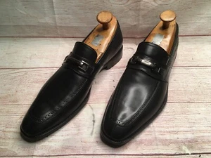 Johnson & Murphy Mens Black Signature Loafers Sz. 12 M - Picture 1 of 10