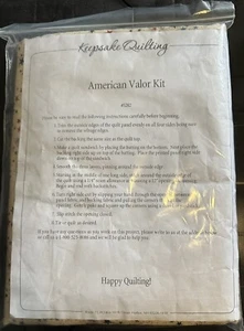 American Valor Kit Stoffe Sammlung Keepsake Steppung #5282 NEU - Bild 1 von 5