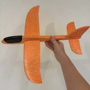 Large Hand Throw Airplane Kids Toys Glider Planes Outdoor Gaming Inertial Toy - Picture 1 of 7