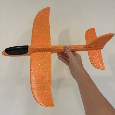 Large Hand Throw Airplane Kids Toys Glider Planes Outdoor Gaming Inertial Toy - Image 1 of 4