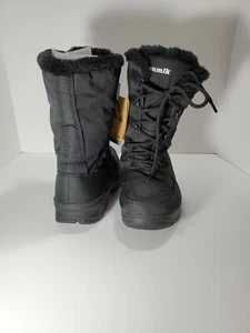 NEW! Kamik Brooklyn Winter Snow Boots Waterproof Womens Size 6 Black! - Picture 1 of 9