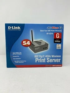 D-Link Wireless Print Server DP-G310 Air Plus G 54Mbps - Picture 1 of 4